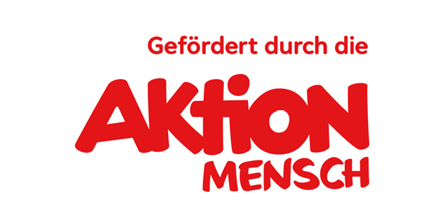 Logo Aktion Mensch e.V. mit Link zur Homepage.