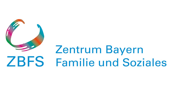 Logo Zentrum Bayern Familie und Soziales mit Link zur Homepage.